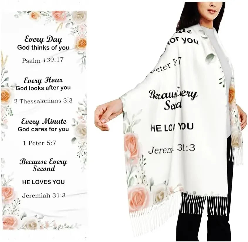 Christian Tasseled Shawl - God Cloth