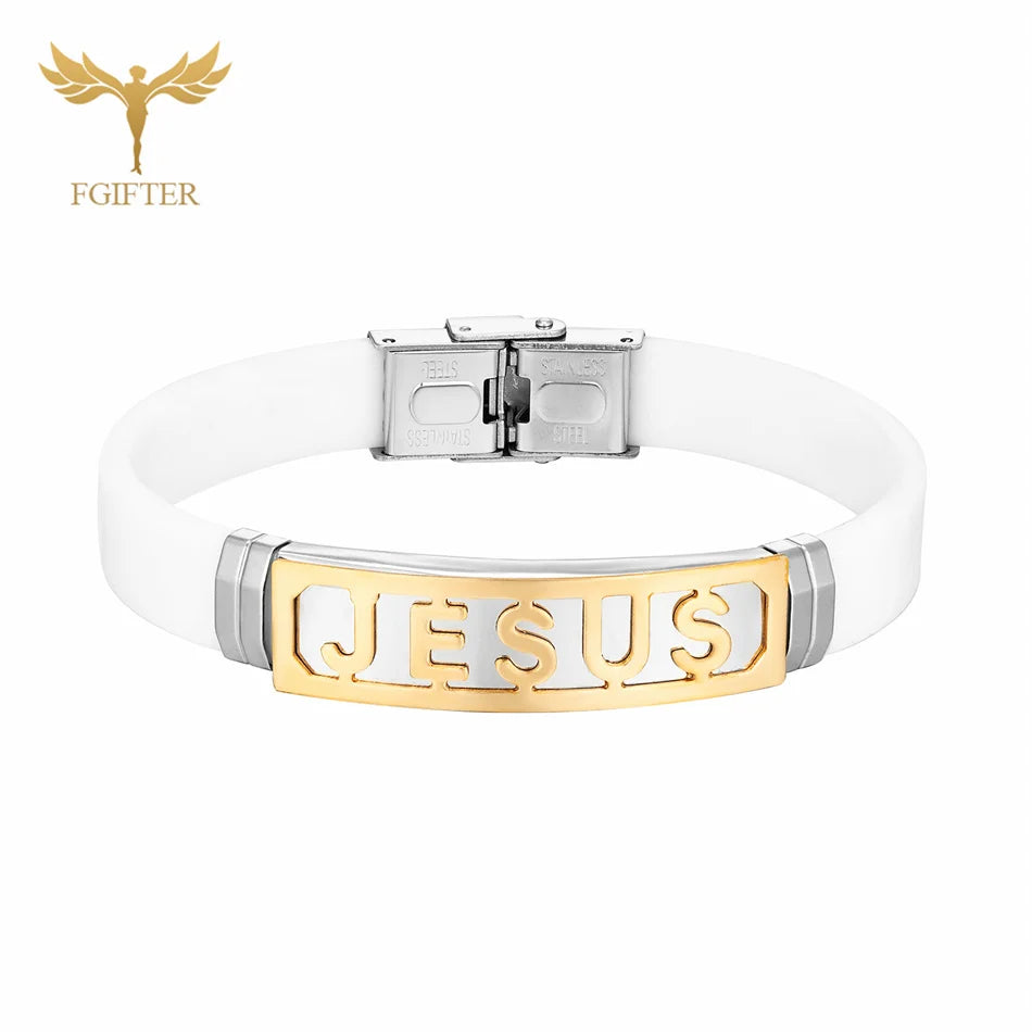 JESUS Silicone Bracelets