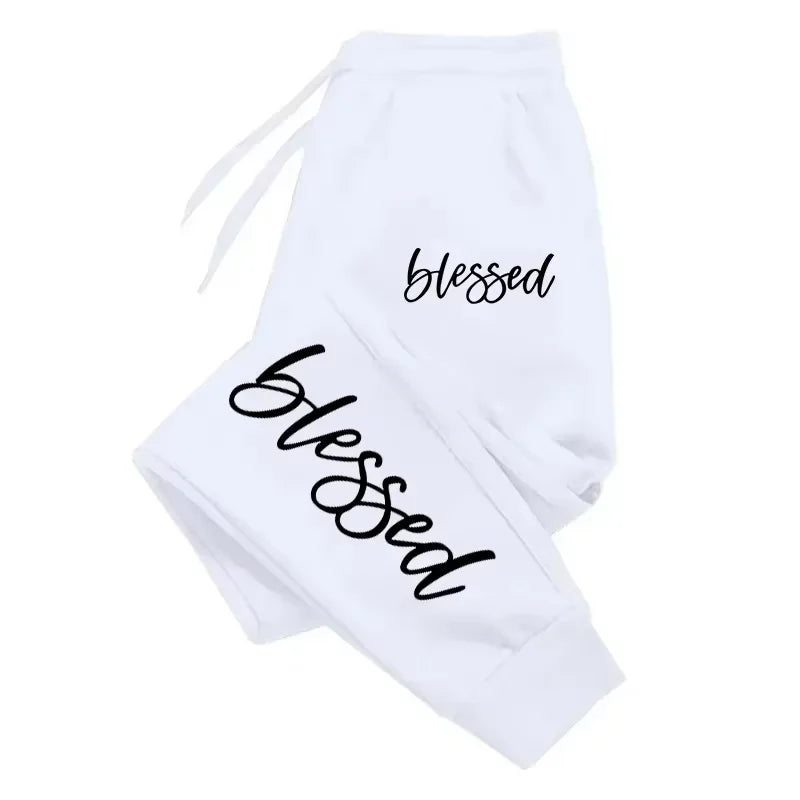 Blessed Christian Sweatpants | Faith-Inspired Jogger Pants