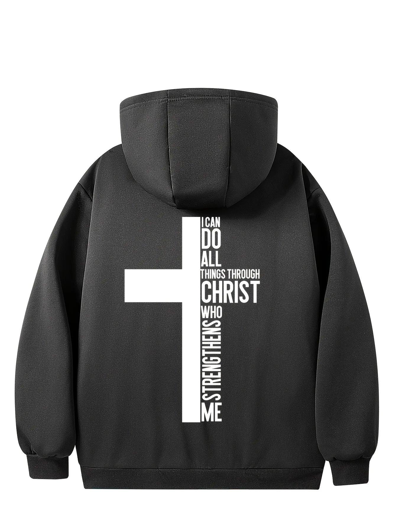 Men's Fleece-Lined Hooded Jacket - God Cloth