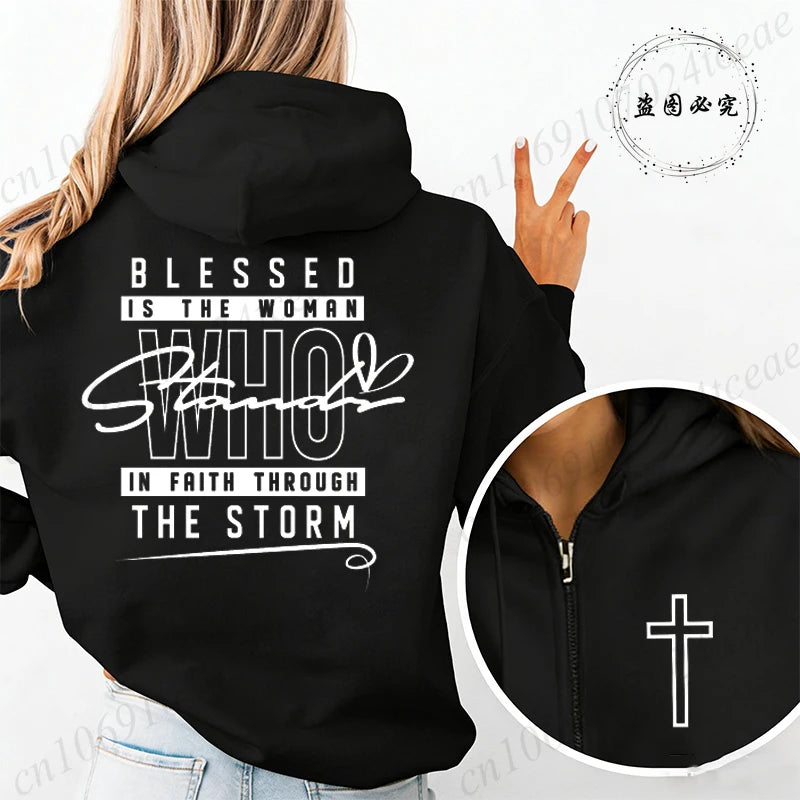 God-Cloth | Blessed Is the Woman Faith Hoodie