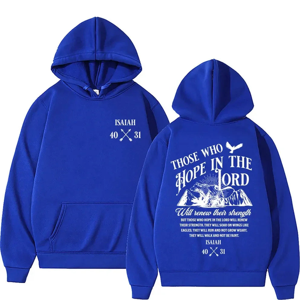 Unisex Isaiah Scripture Hoodie