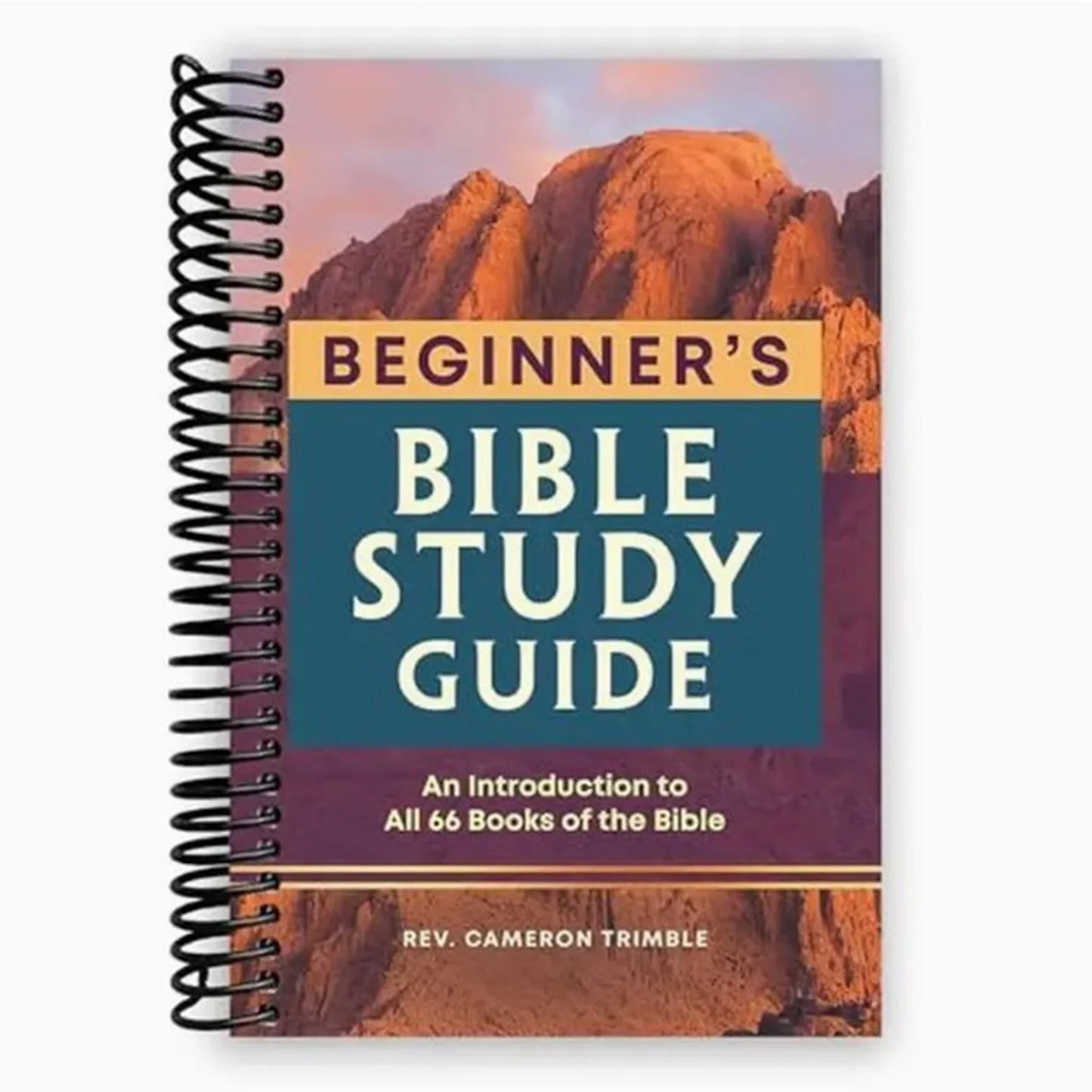 Bible Study Guide for Beginners | 66 Books of the Bible Study Journal & Devotional Notebook