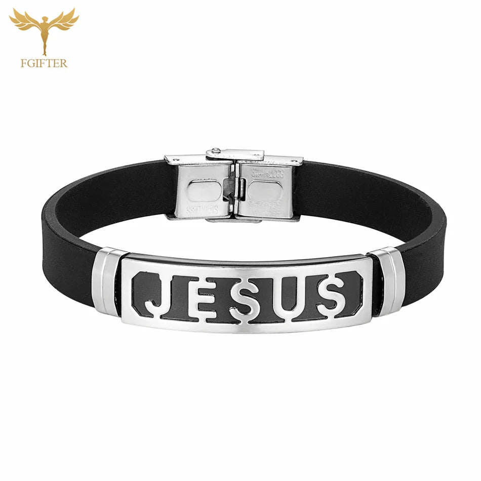 JESUS Silicone Bracelets