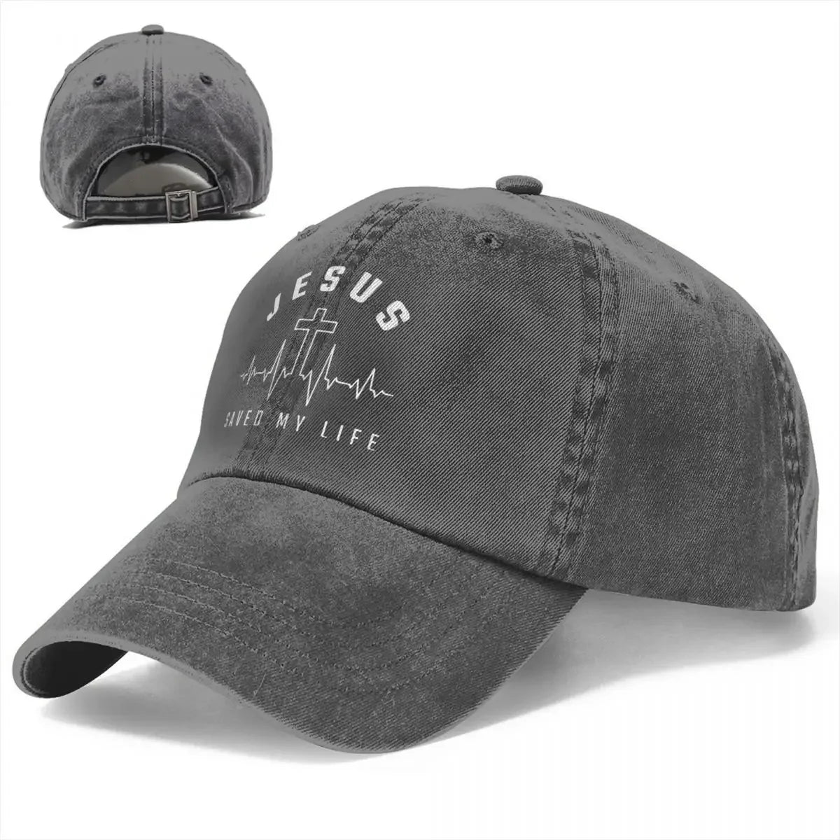 Unisex Jesus Saved My Life Baseball Cap