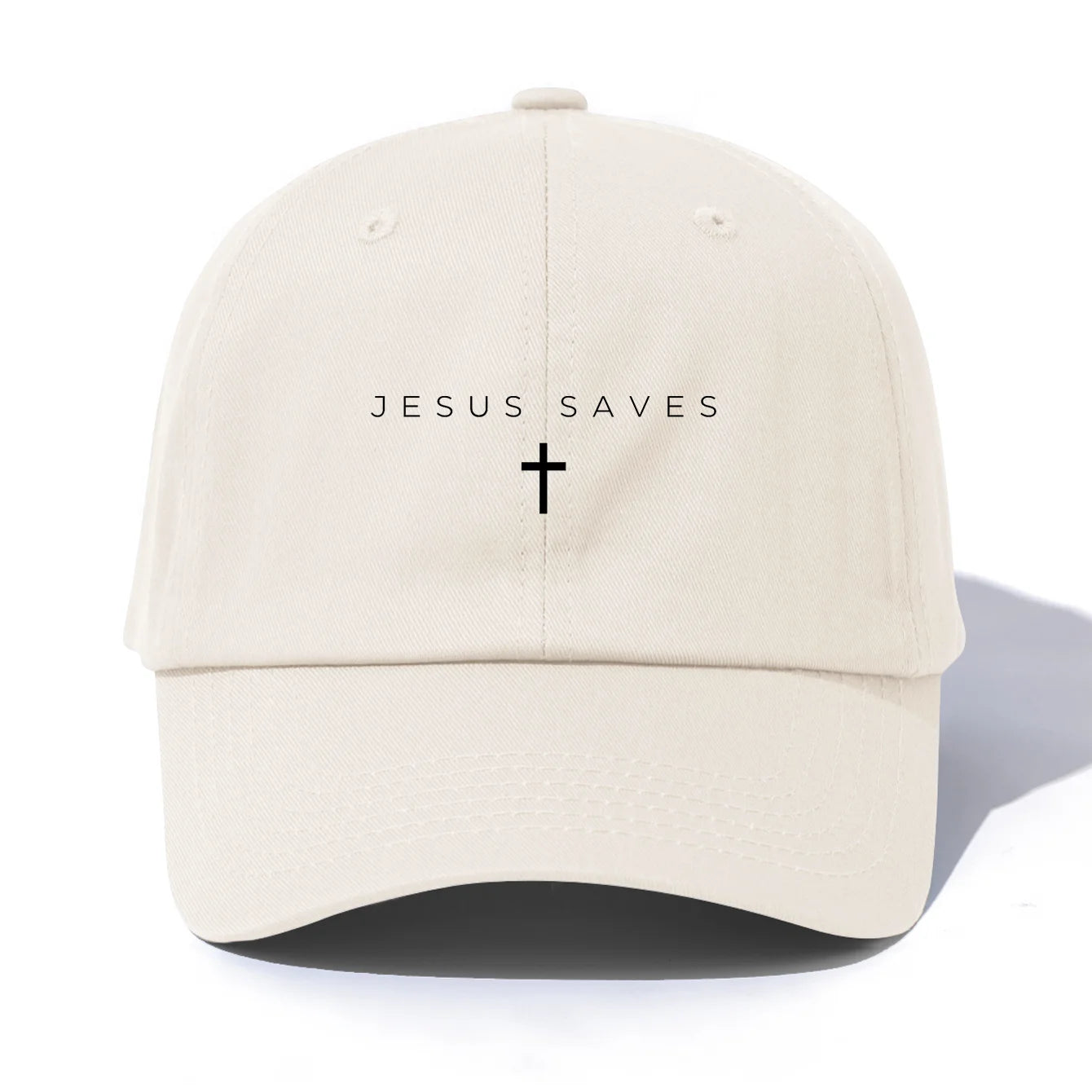 JESUS SAVES Cross Baseball Cap