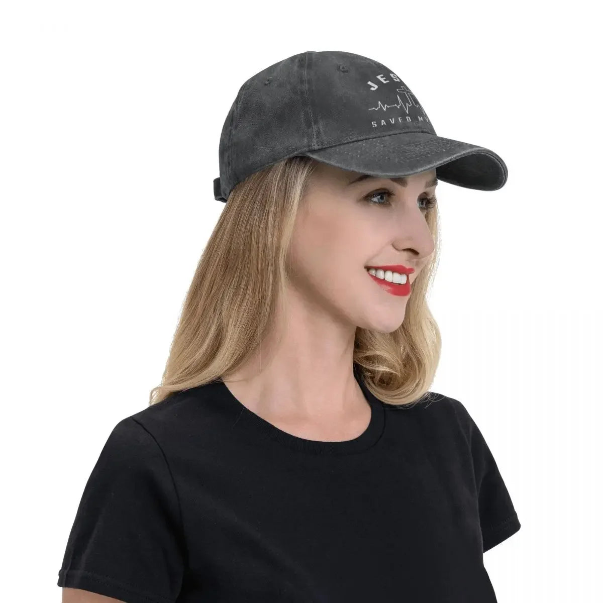 Unisex Jesus Saved My Life Baseball Cap