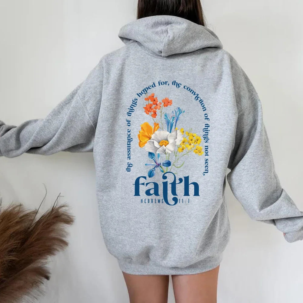 Faith Bible Verse Hoodie