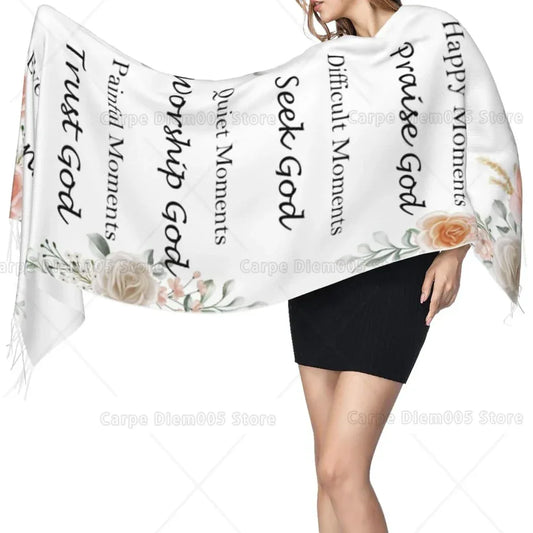 Christian Tasseled Shawl - God Cloth