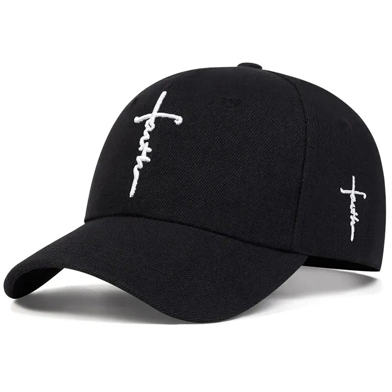 Unisex Embroidered Faith Baseball Cap