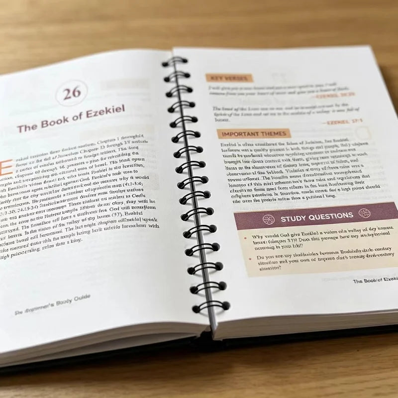 Bible Study Guide for Beginners | 66 Books of the Bible Study Journal & Devotional Notebook