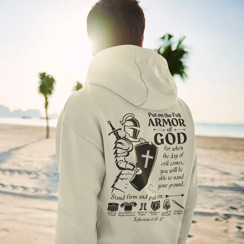 Full Armor of God Christian Hoodie | Ephesians 6:10–18 Sweatshirt
