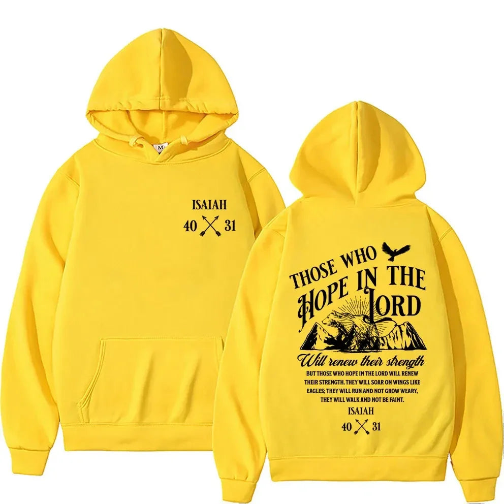 Unisex Hope in the Lord Hoodie