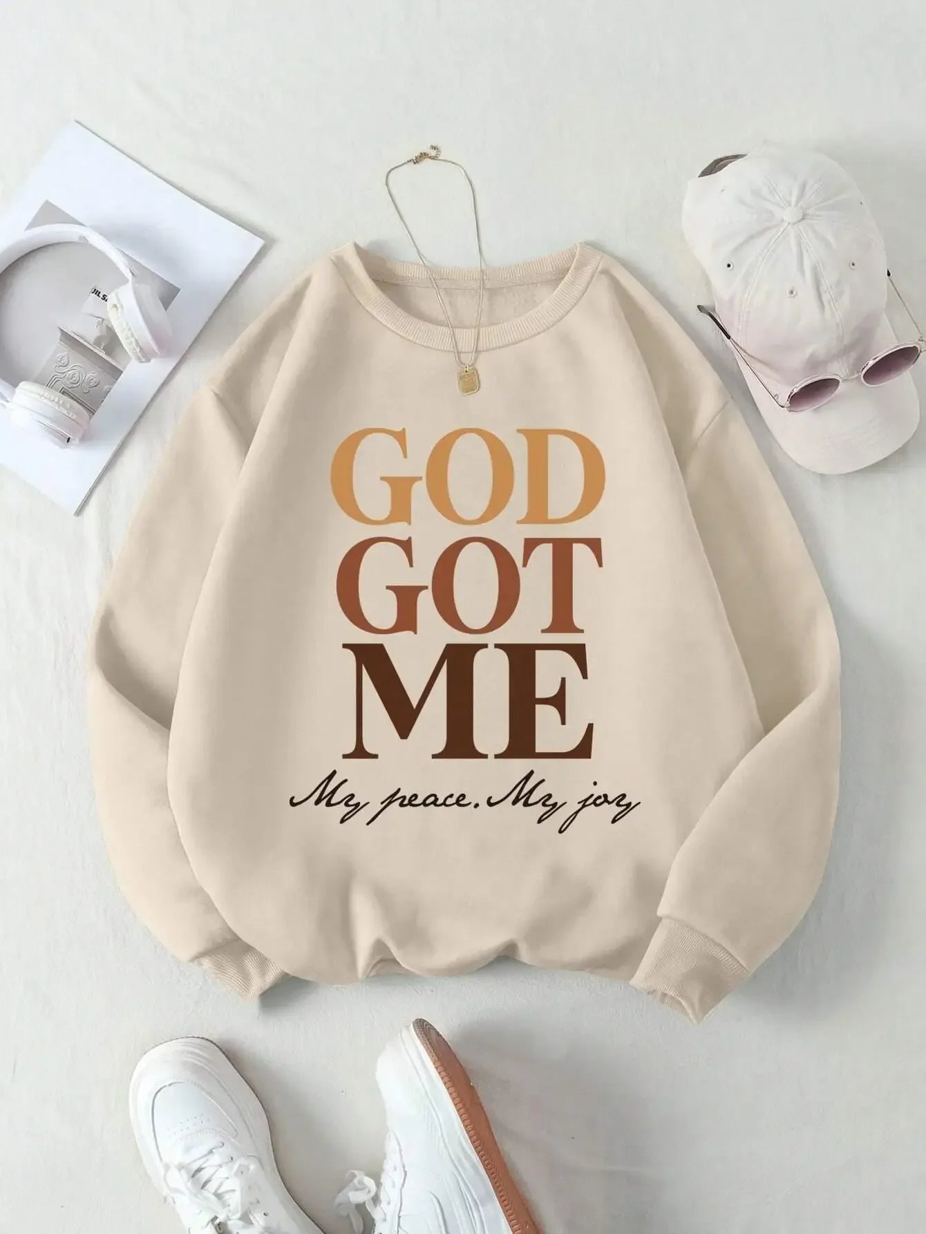 God Got Me Pullover Sweatshirt - God Cloth