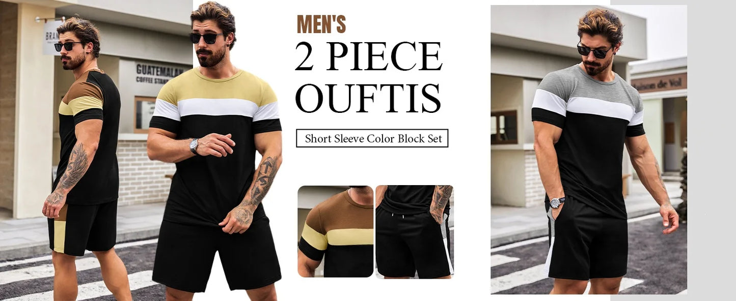 Men’s Faith Cross T-Shirt & Shorts Set – 2-Piece Christian Summer Outfit | God Cloth