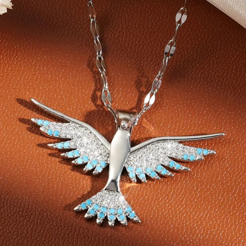 CZ Phoenix Necklaces