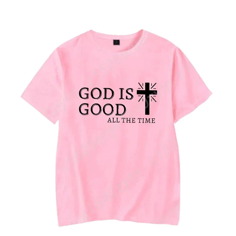 God Is Good All The Time Graphic T-Shirt - God Cloth