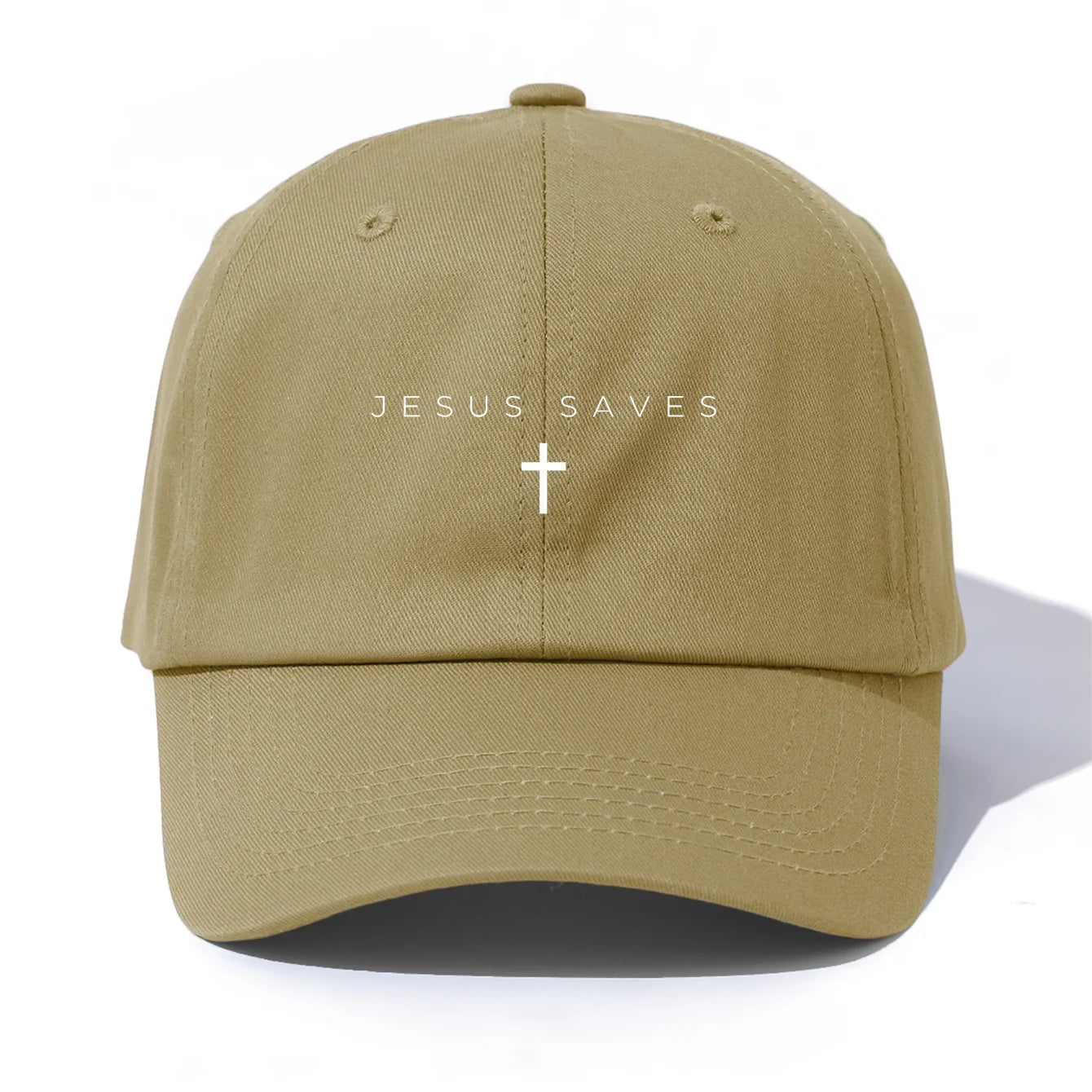 JESUS SAVES Cross Baseball Cap