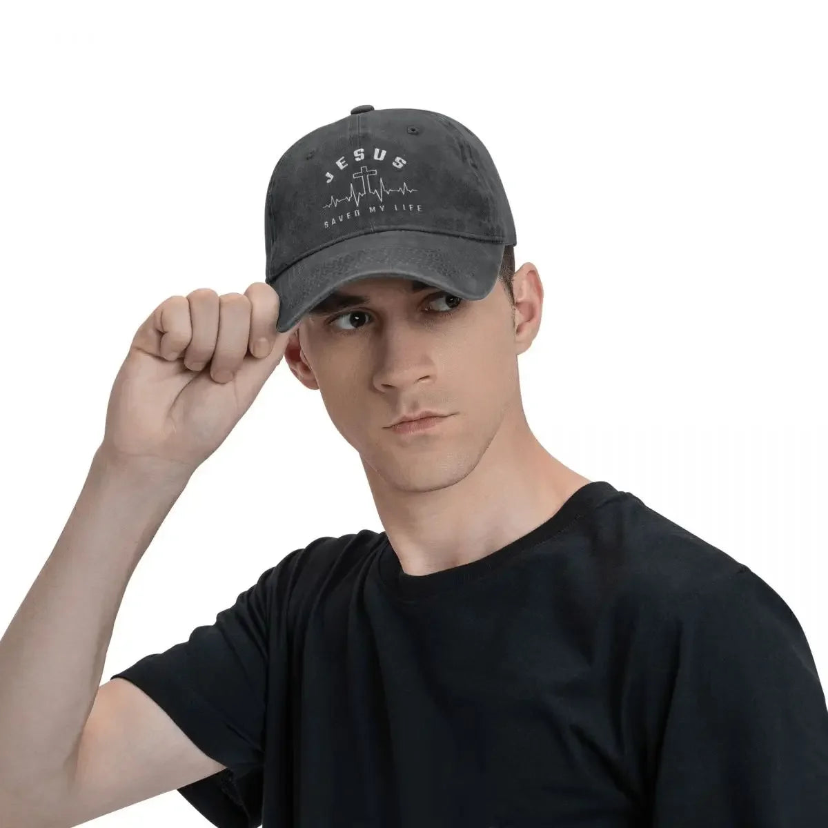 Unisex Jesus Saved My Life Baseball Cap