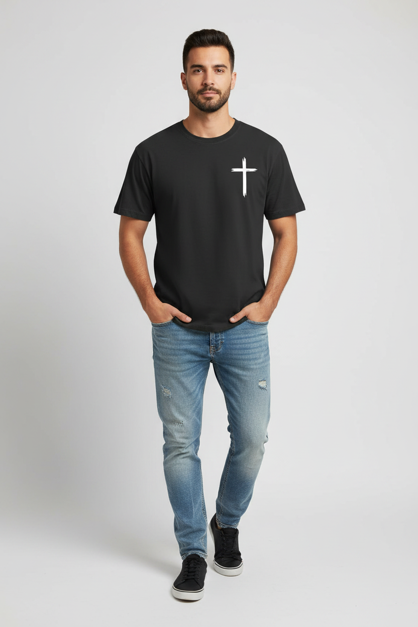 Jesus Died for Me, Now I Live for Him T-Shirt – Inspirational Christian Faith Graphic Tee