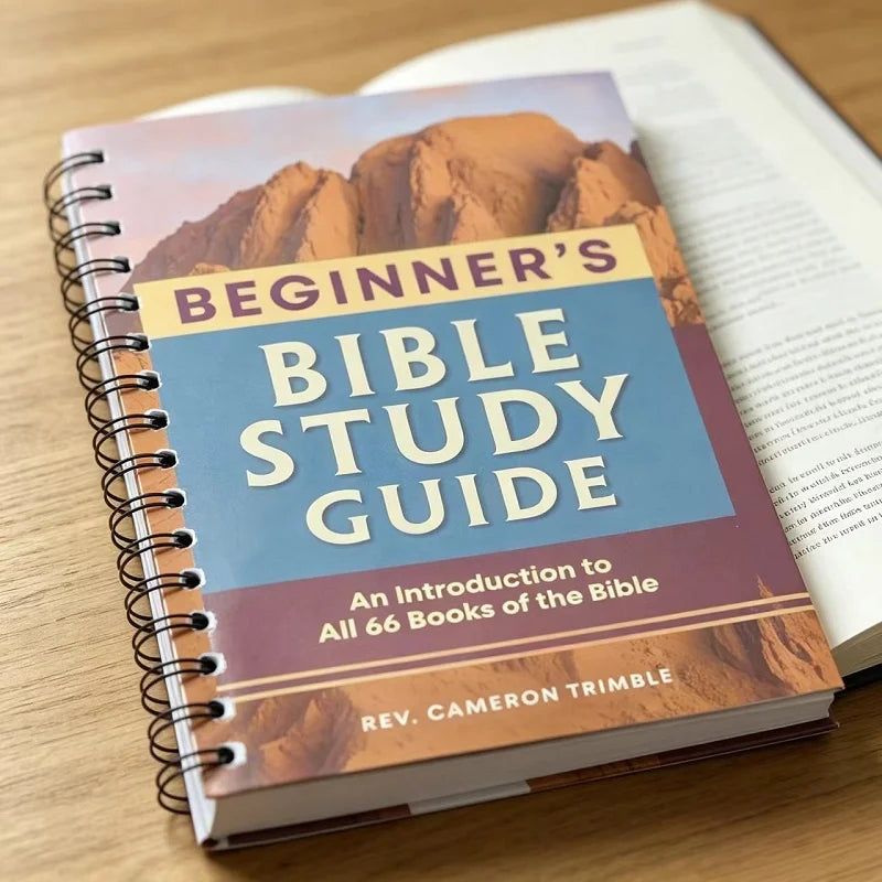 Bible Study Guide for Beginners | 66 Books of the Bible Study Journal & Devotional Notebook