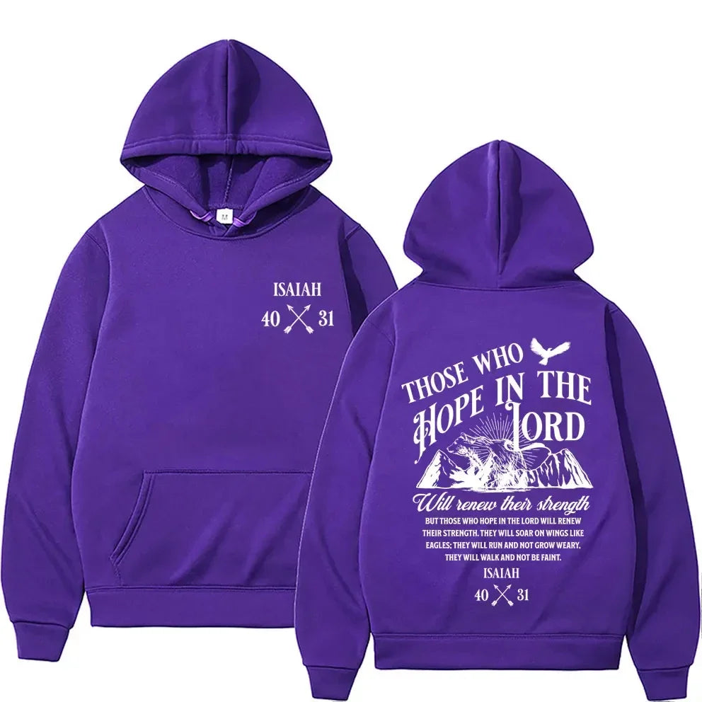 Unisex Isaiah Scripture Hoodie