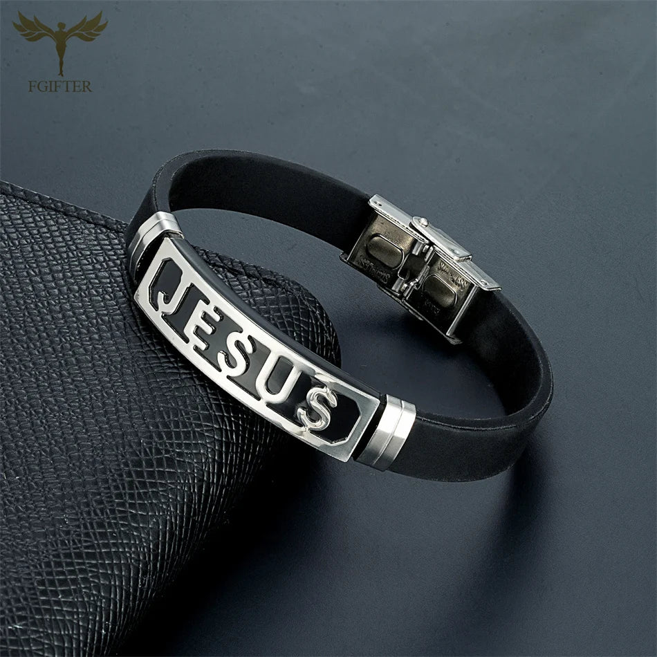 JESUS Silicone Bracelets