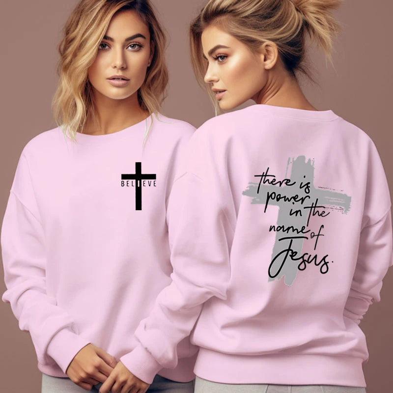 Jesus Power Christian Sweatshirt