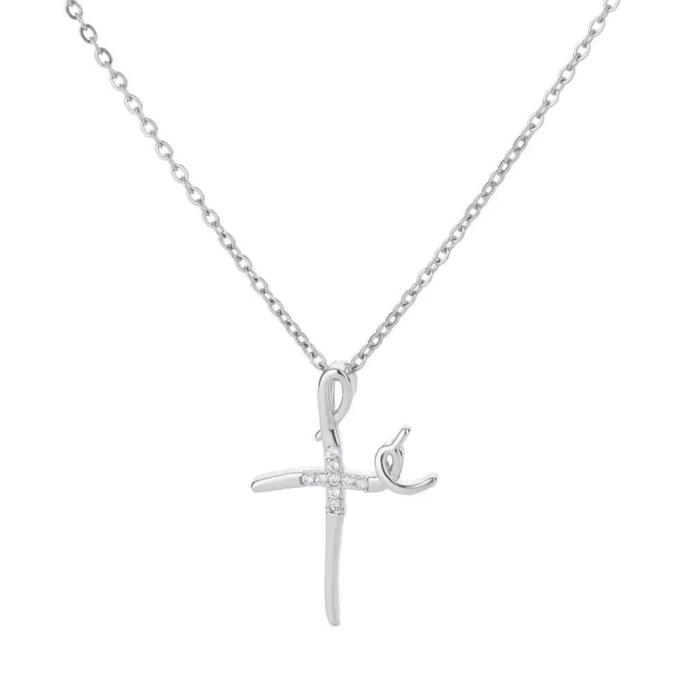Zircon Cross Necklaces