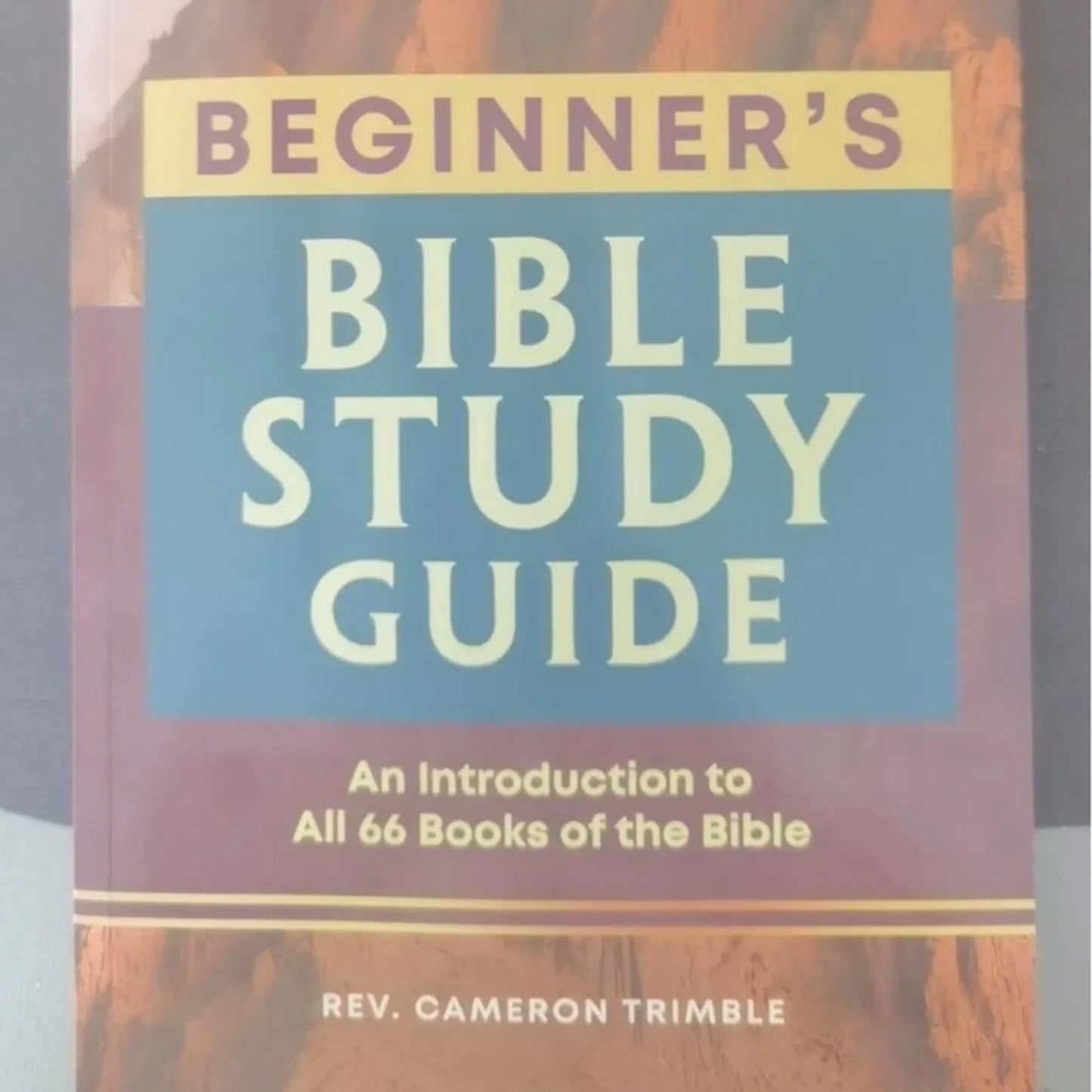 Bible Study Guide for Beginners | 66 Books of the Bible Study Journal & Devotional Notebook