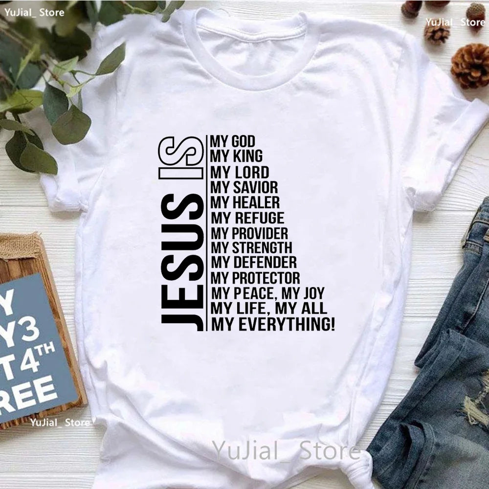 All My Hope Is in Jesus Graphic T-Shirt