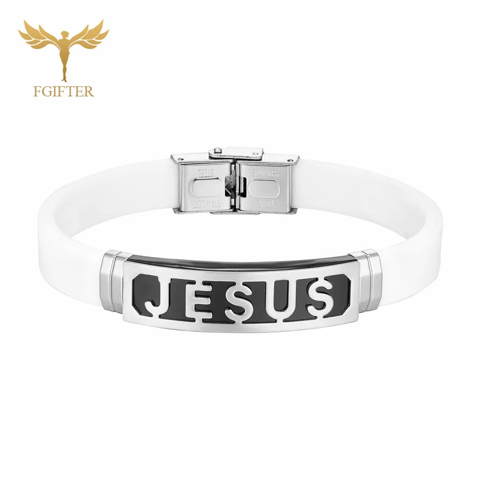 JESUS Silicone Bracelets