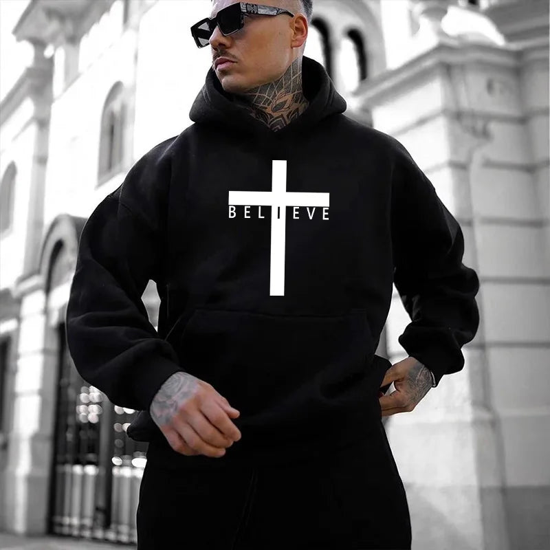 Jesus Cross Pullover Hoodies