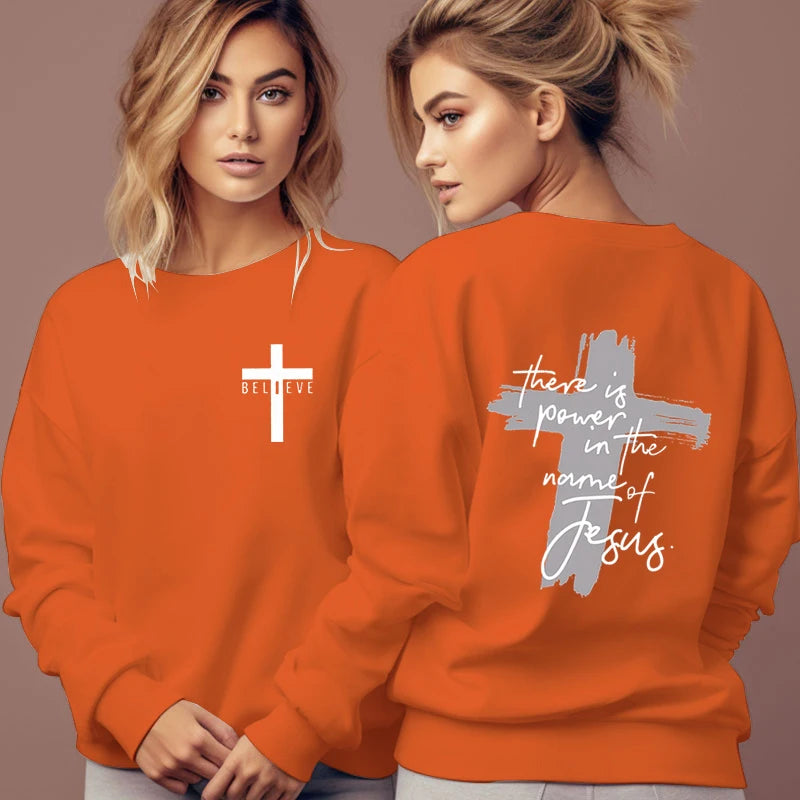 Jesus Power Christian Sweatshirt
