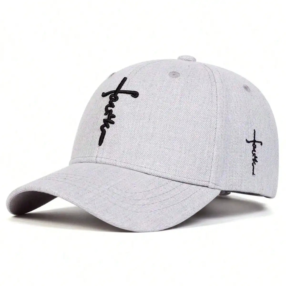 Unisex Embroidered Faith Baseball Cap