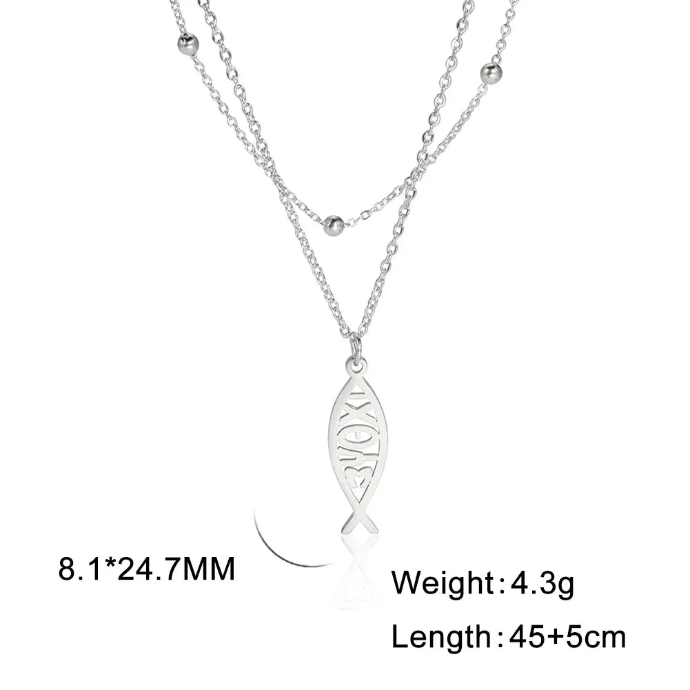 Stainless Steel Christian Jewelry - God Cloth