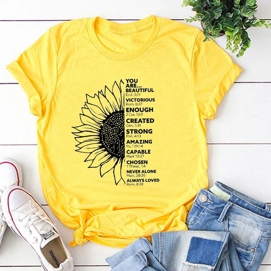 Sunflower Blessings Tee