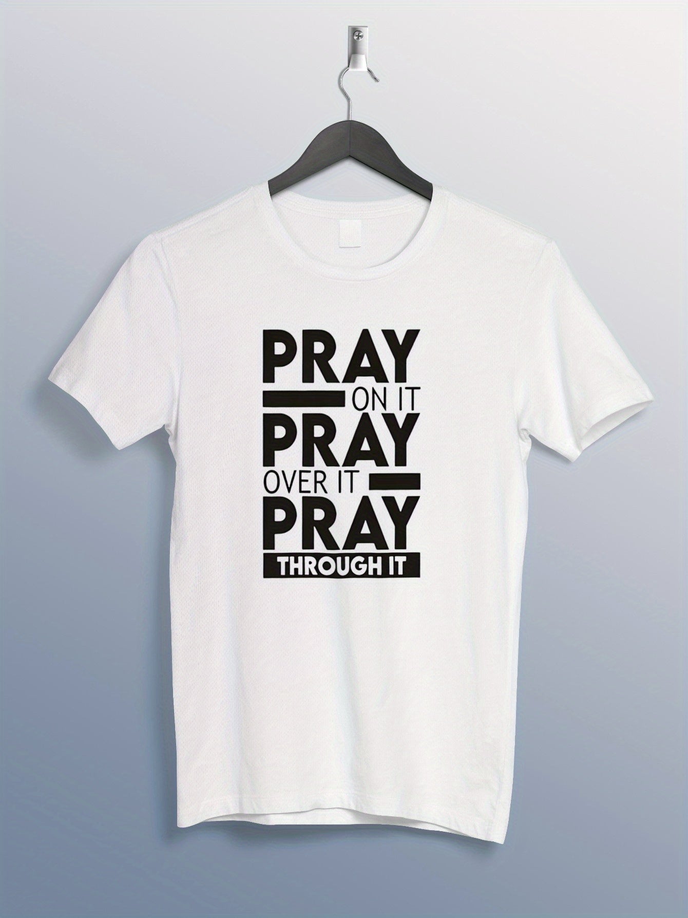 Men's Faith-Inspired Prayer Christian T-Shirt