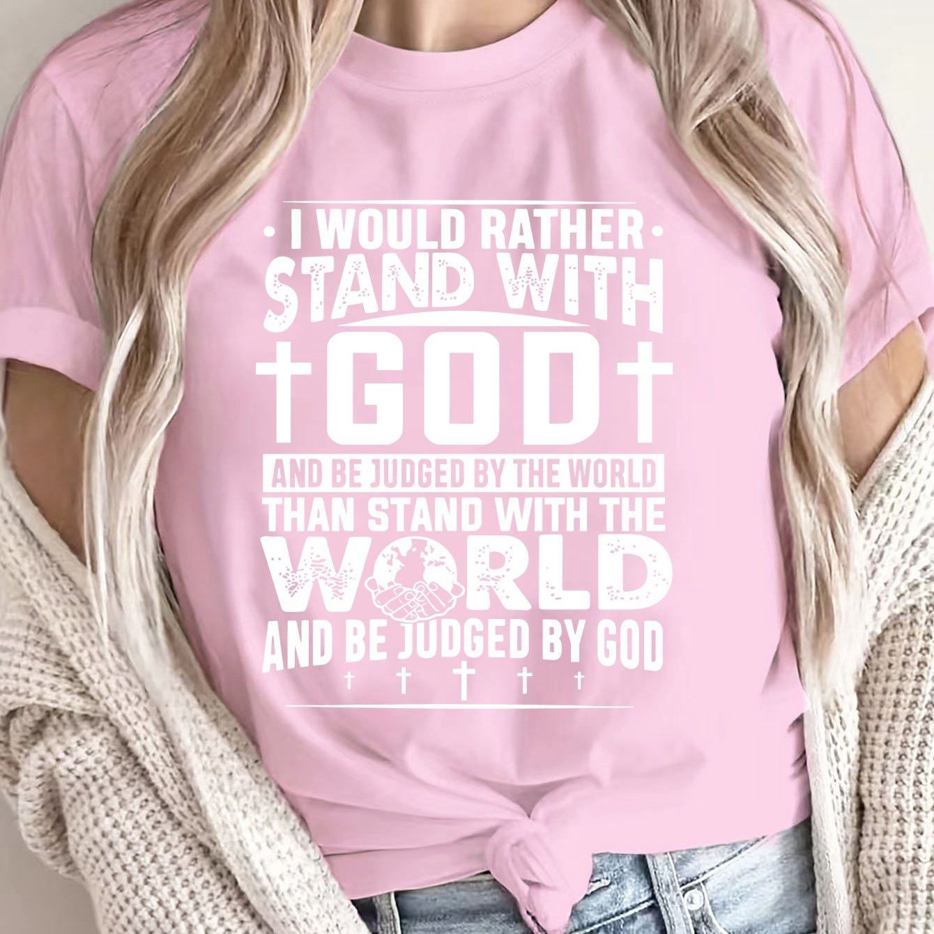 Women's Inspirational Judgment Short Sleeve Tee