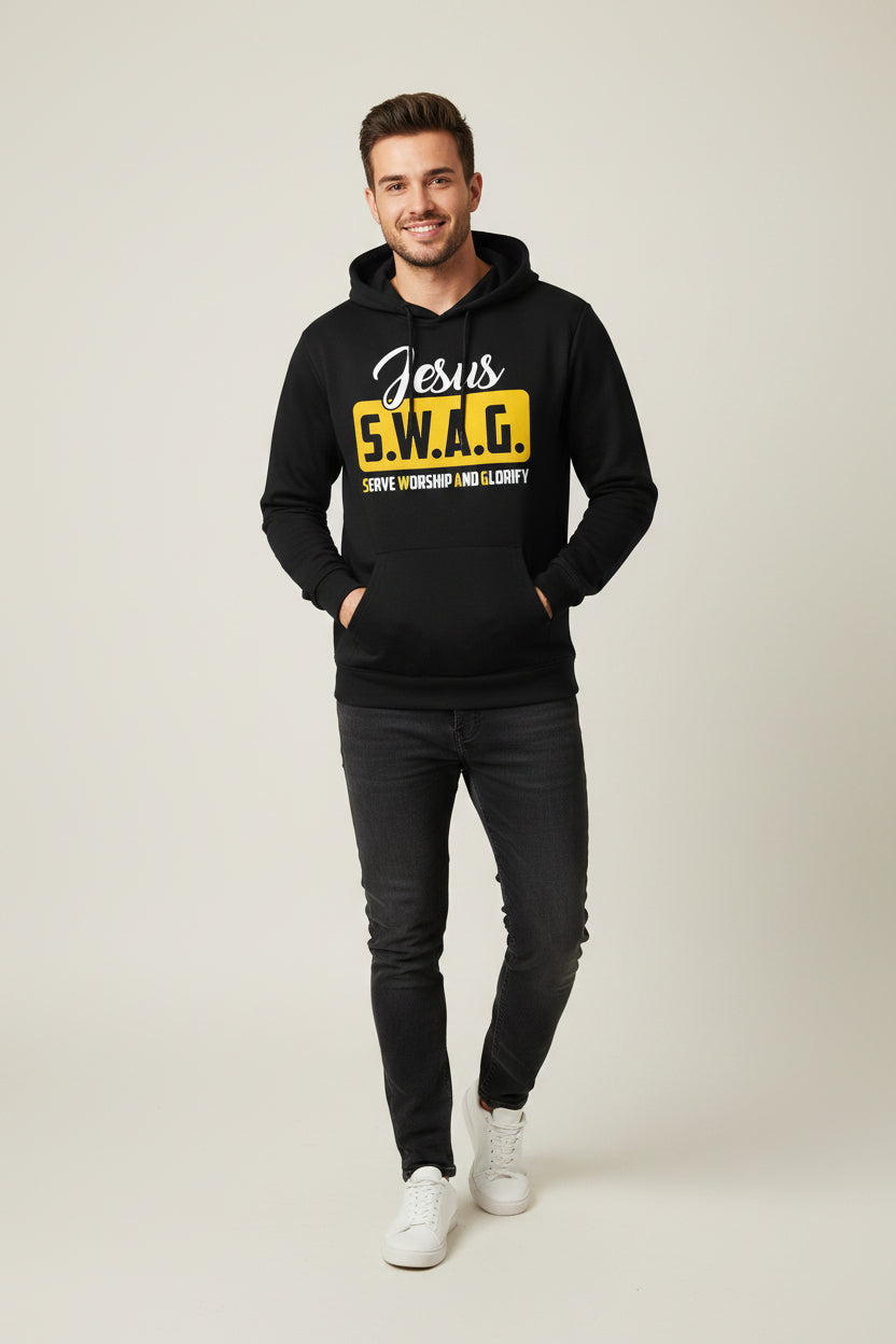 Jesus S.W.A.G. Graphic Hoodie - God Cloth