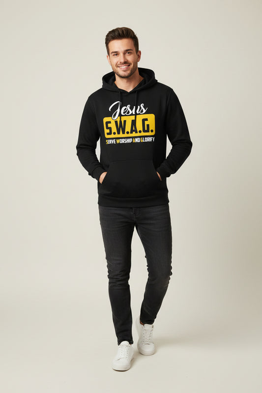 Jesus S.W.A.G. Graphic Hoodie - God Cloth