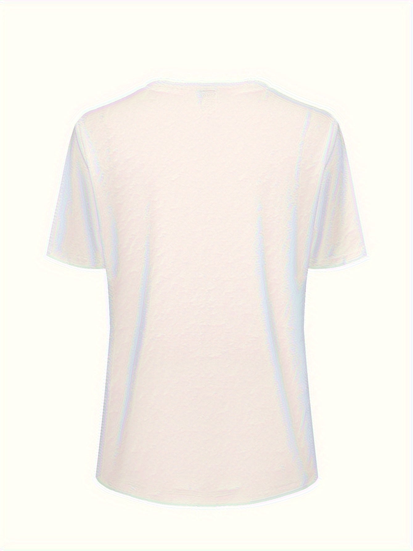 Men's Relaxed Fit White Cotton Religious T-Shirt