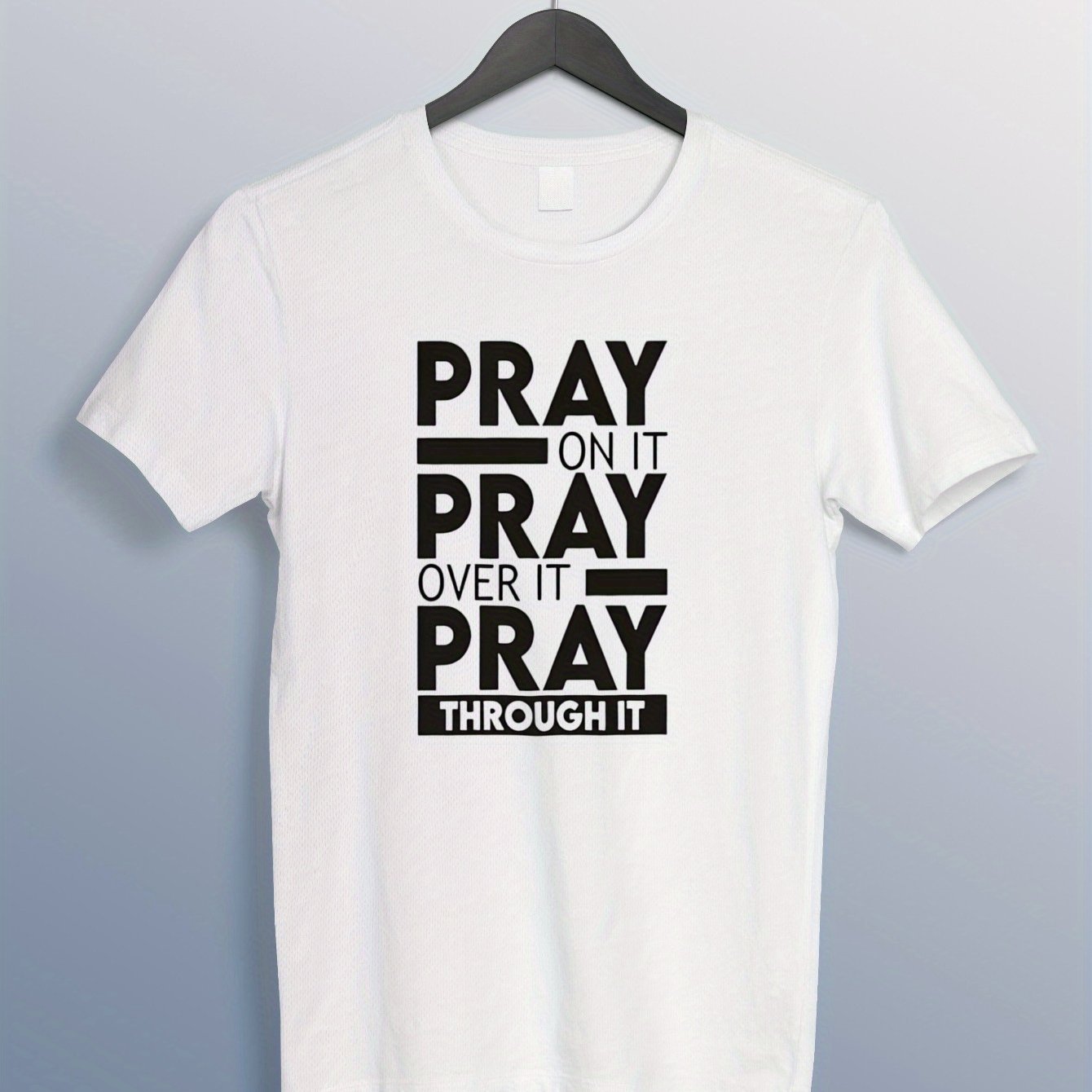 Men's Faith-Inspired Prayer Christian T-Shirt