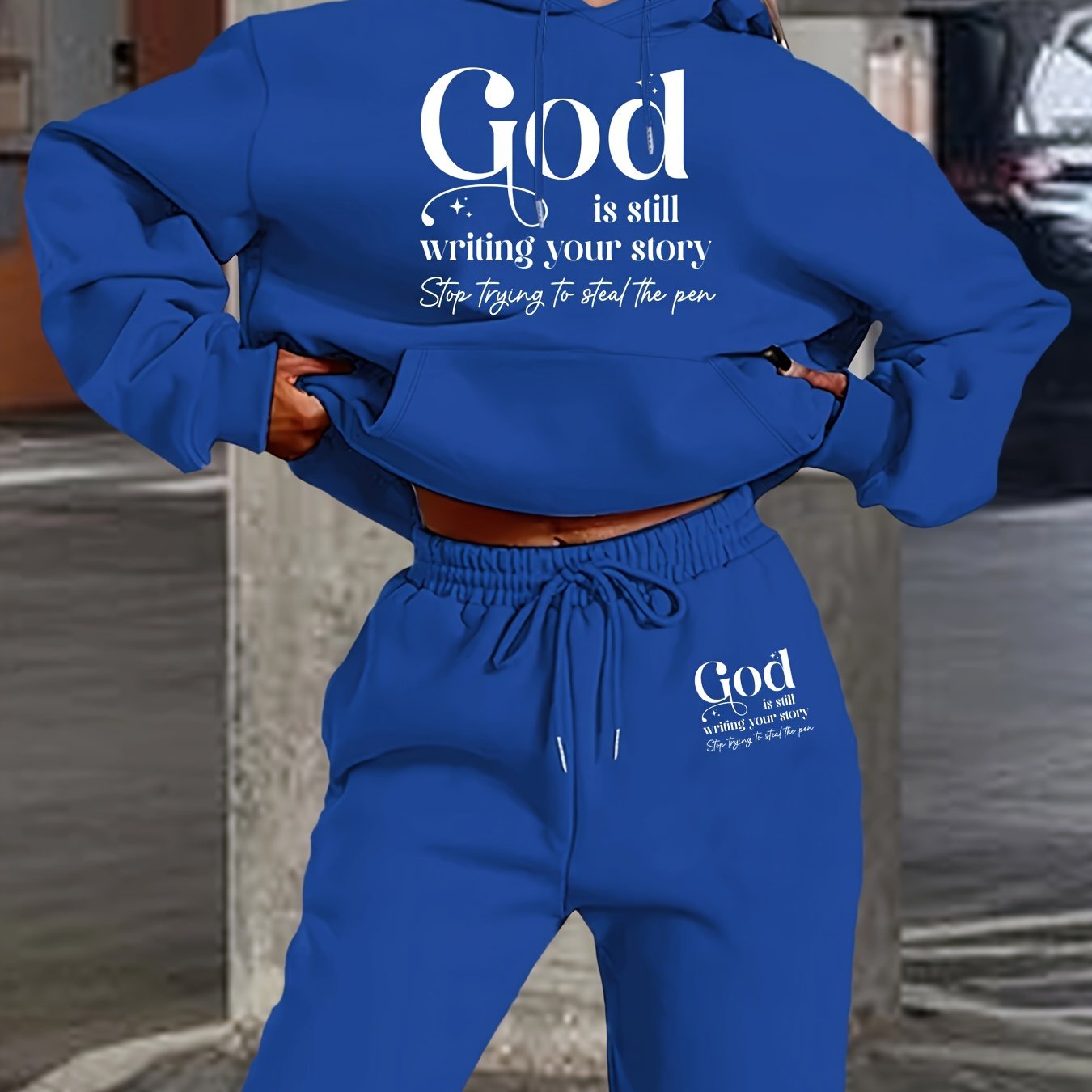 Women's Casual Hoodie & Jogger Set