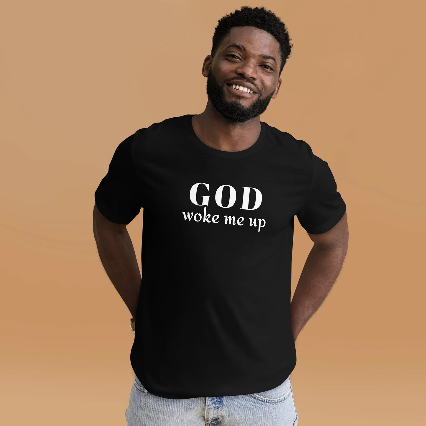 God Woke Me Unisex t-shirt - God Cloth