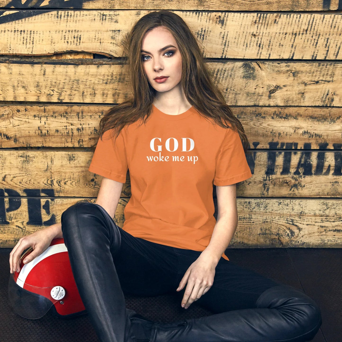 God Woke Me Unisex t-shirt - God Cloth