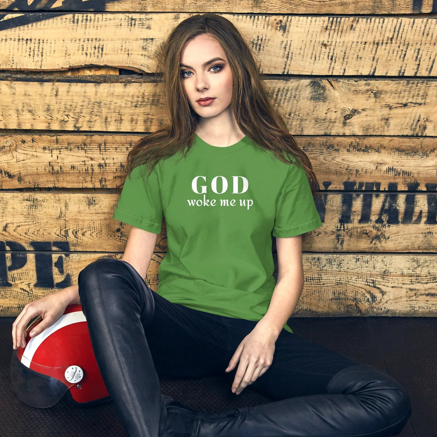 God Woke Me Unisex t-shirt - God Cloth