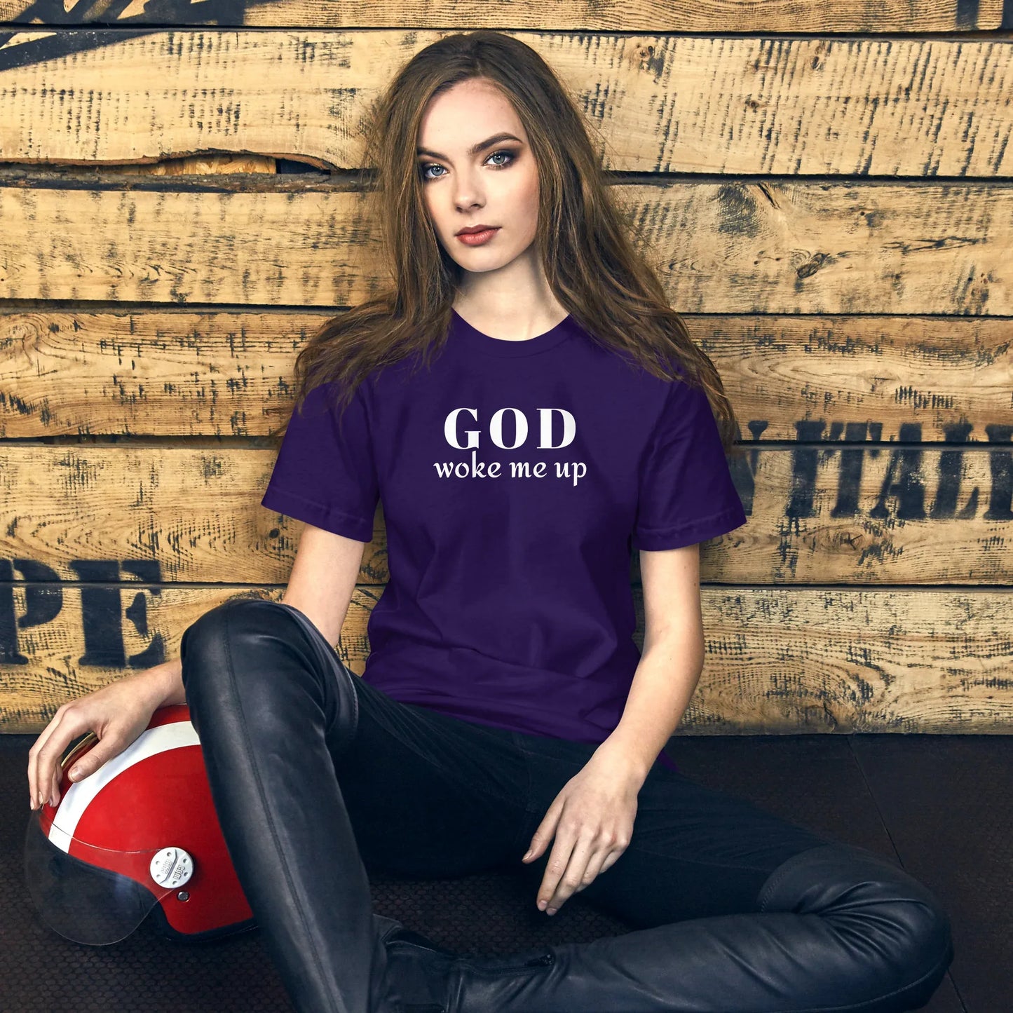 God Woke Me Unisex t-shirt - God Cloth